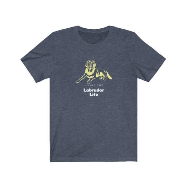 Labrador Retriever Tee | Living The Labrador Life | Shirt | Gift | Unisex Tee - Image 3