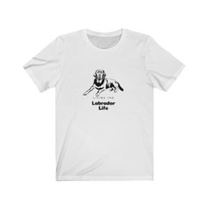 Labrador Retriever Tee | Living The Labrador Life | Shirt | Gift | Unisex Tee