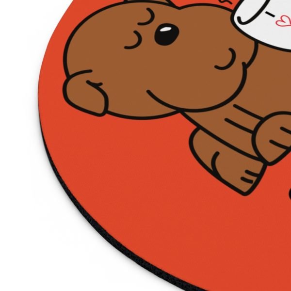 Coffee Drinking Dog Mousepad | Gift | Dog Lovers | Coffee Lovers | Mousepad - Image 5
