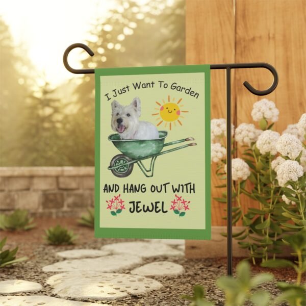 Furbaby Pawtrait Garden/Welcome Flag - Customizable with Your Dog's Photo - Image 2