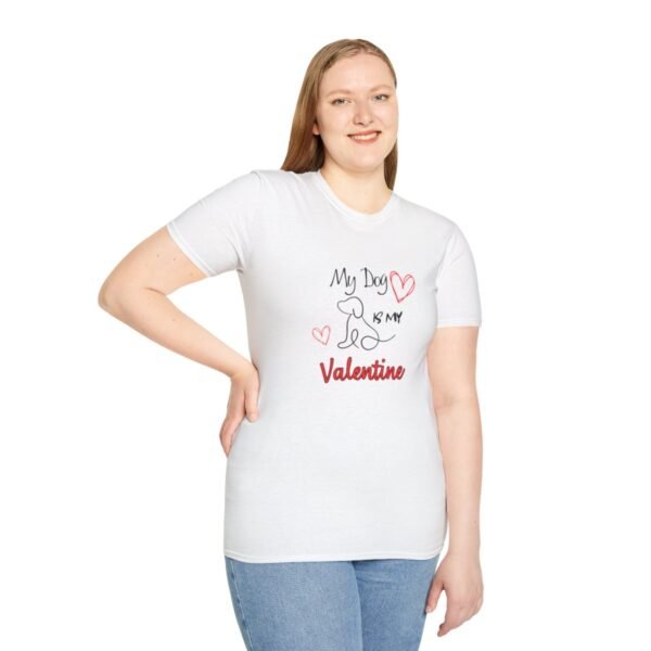 My Dog is My Valentine Tee - Image 5