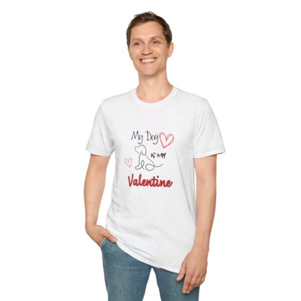 My Dog is My Valentine Tee - Image 7