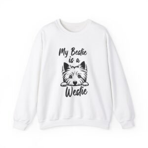 Westie is Bestie Sweatshirt - Cotton Crewneck