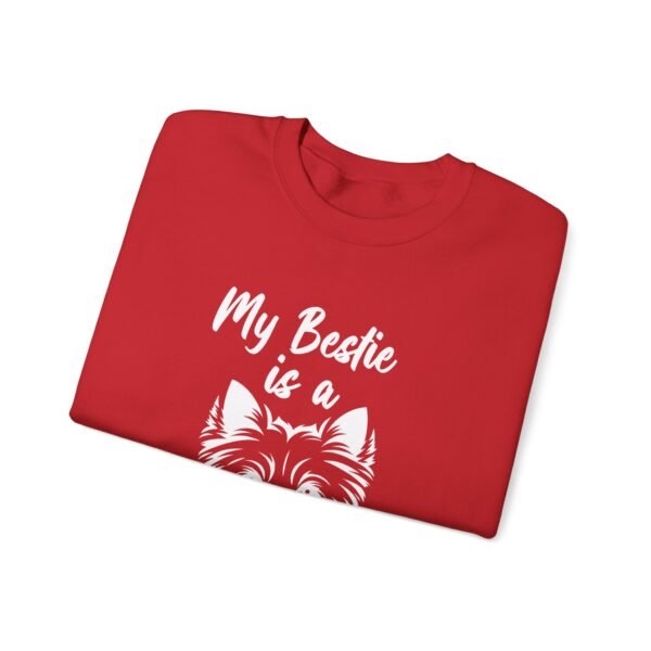 Westie is Bestie Sweatshirt - Cotton Crewneck - Image 36
